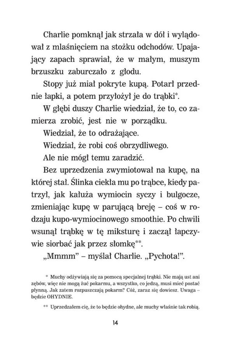 Charlie przeobraża się w mamuta