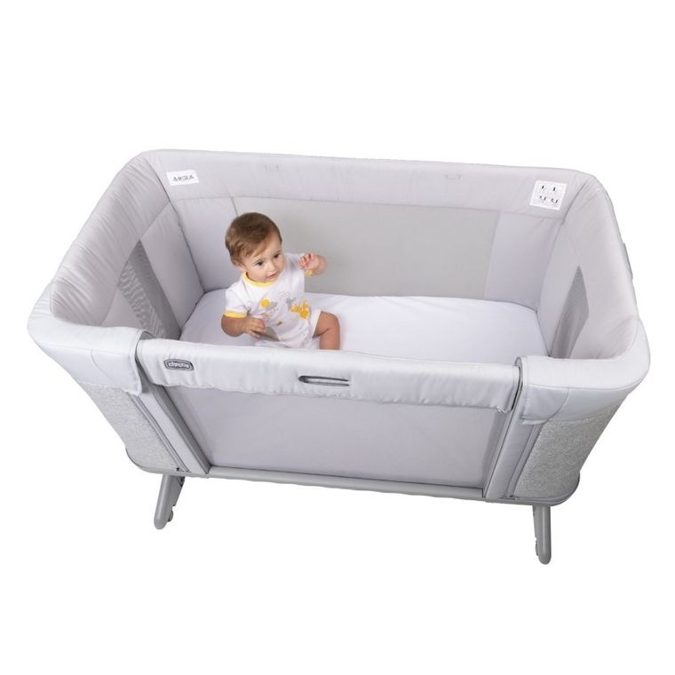 Chicco, Co-Sleeping, Next2me Forever, Cross Collection, łóżeczko, Ash Grey
