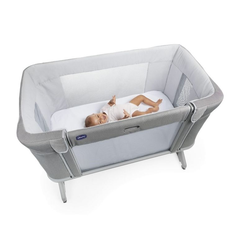 Chicco, Co-Sleeping, Next2me Forever, łóżeczko dostawne, Cool Grey