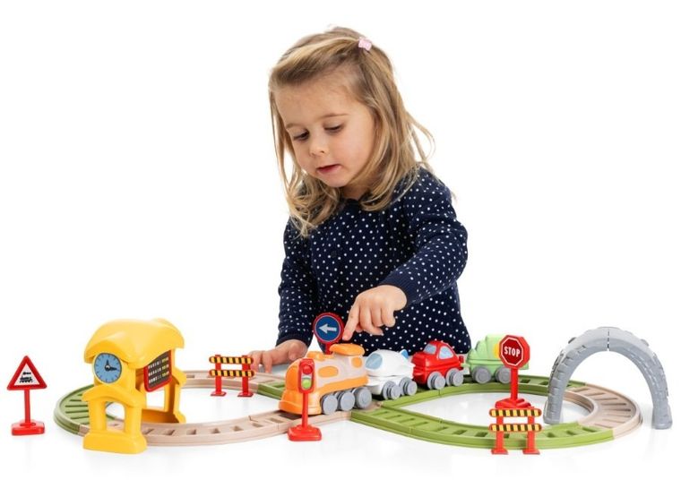 Chicco, ECO+, kolejka deluxe z akcesoriami