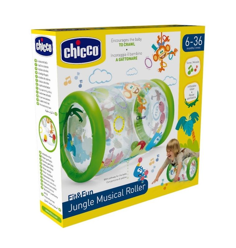 Chicco, Fit&Fun, Muzyczny Roller, dżungla