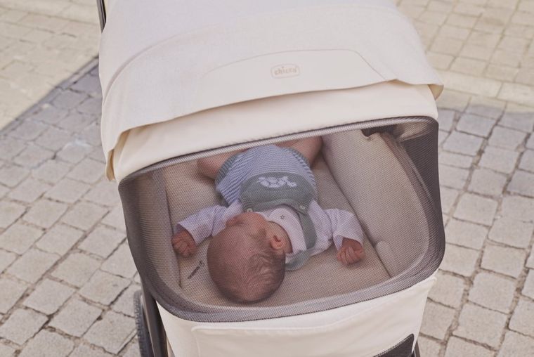 Chicco, Gran Comfort, gondola do wózka, Lunar Rock