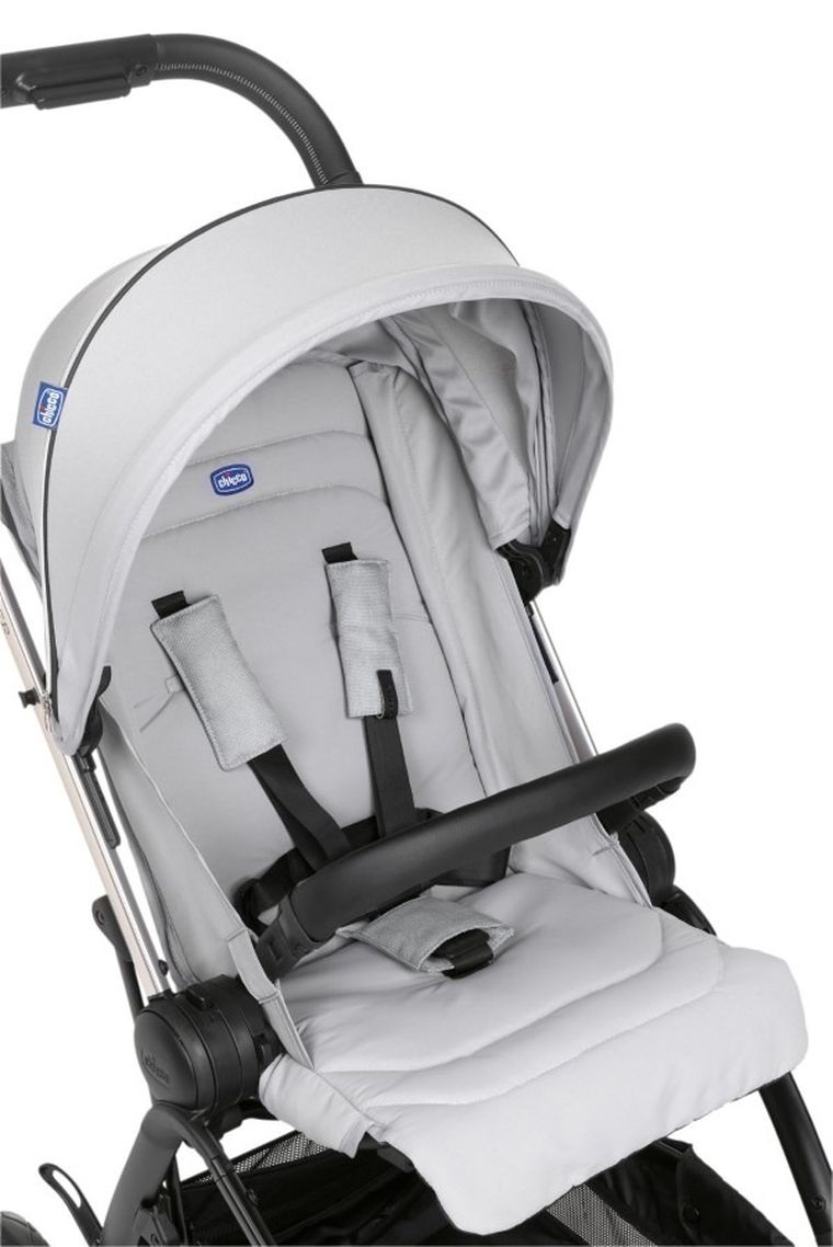 Chicco, One4Ever, wózek spacerowy z dwoma siedziskami, Silver Leaf