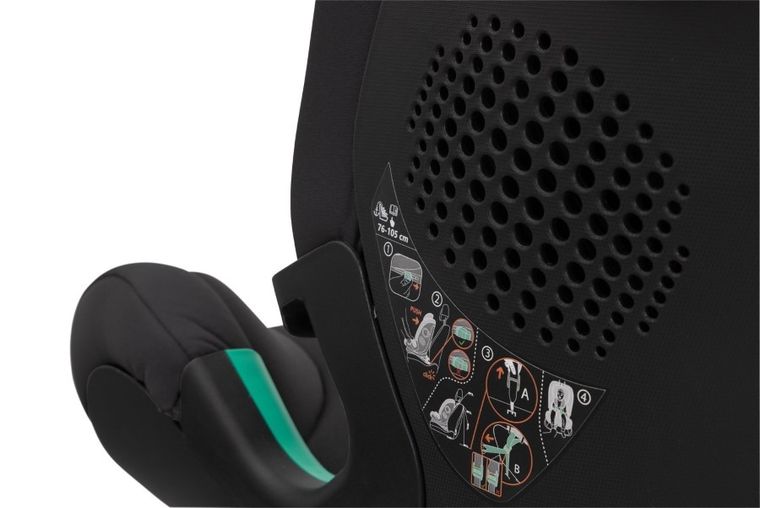 Chicco, Seat&Go, I-size, fotelik samochodowy, Posh Black, 76-150 cm