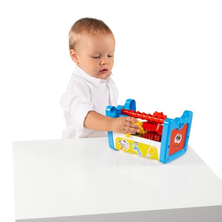 Chicco, Smart2Play, zestaw małego majsterkowicza, warsztat i skrzynia narzędziowa