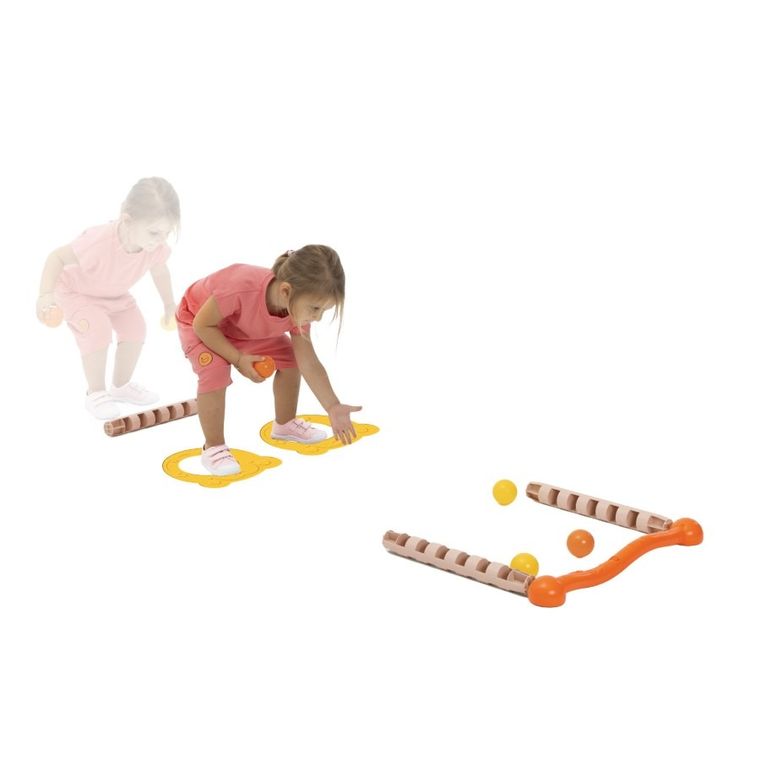 Chicco, zestaw gimnastyczny, 18 elementów