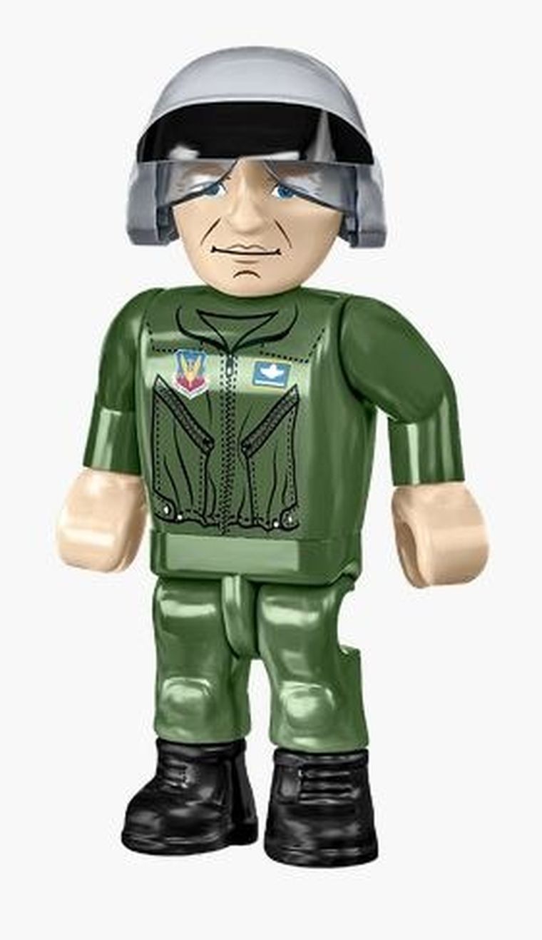 Cobi, Armed Forces, F-16C Fighting Falcon USAF, klocki, 1:48, 436 elementów