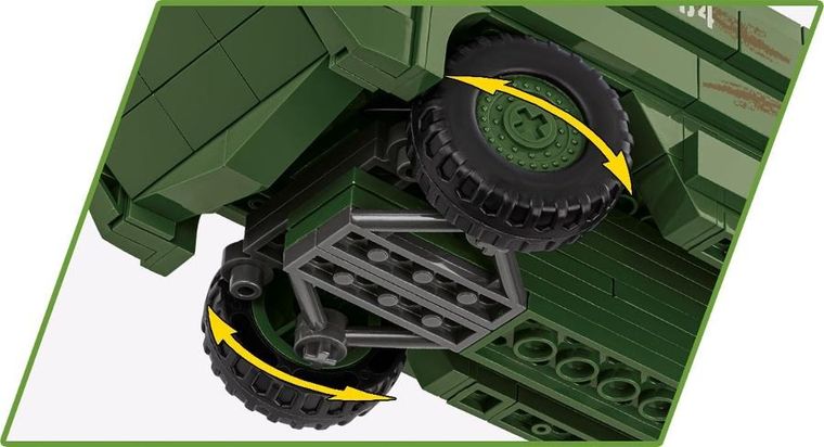 Cobi, Historical Collection WWII, DUKW Amphibia, 1:35, klocki, 508 elementów