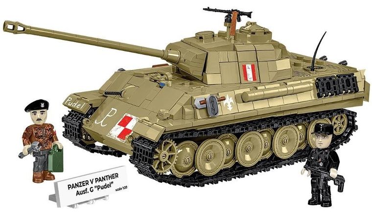 Cobi, Historical Collection WWII, Panzer V PANTHER Ausf. G, klocki, 1133 elementy