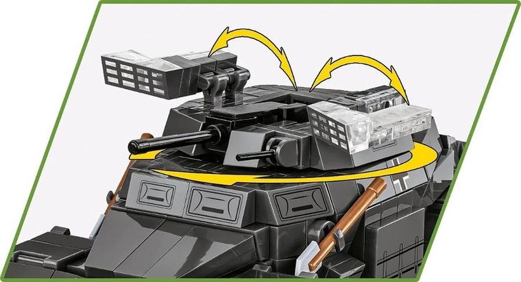 Cobi, Historical Collection WWII, Sd.Kfz., 222, klocki, 502 elementy