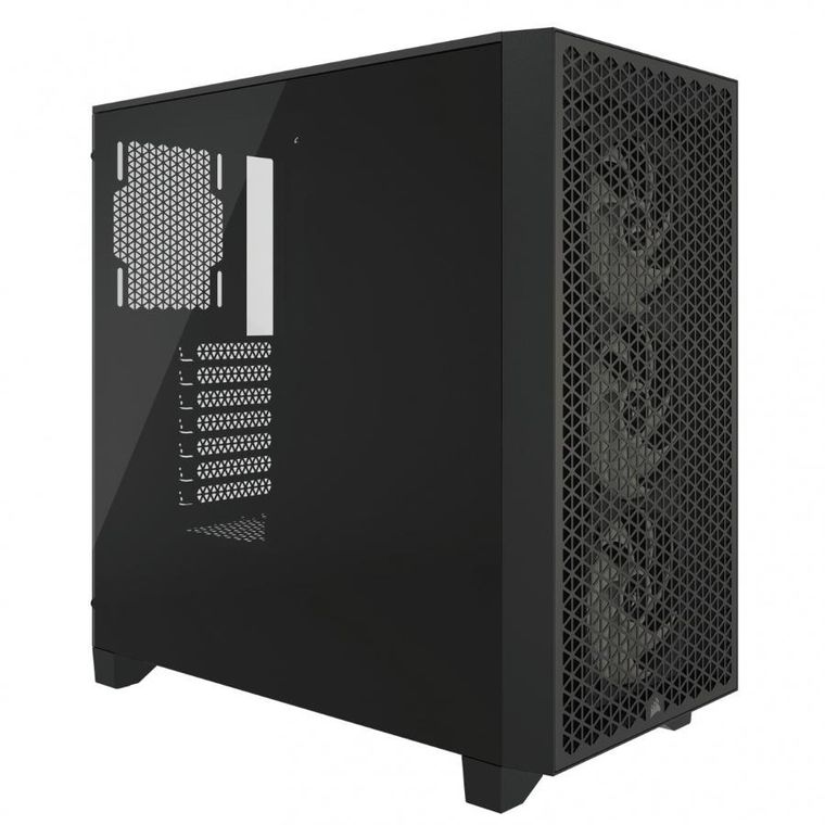 Corsair, obudowa komputerowa, 3000D Airflow RGB TG Mid-Tower, czarna