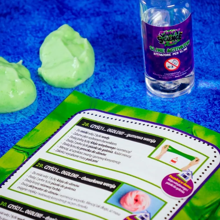 Crazy Science, Slime kameleon, zestaw kreatywny