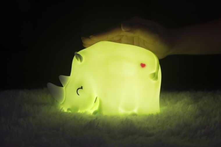 Dhink, Nosorożec, lampka silikonowa na USB