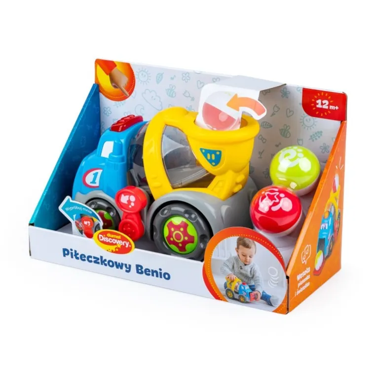 Dumel, Piłeczkowy Benio, pojazd interaktywny z piłeczkami