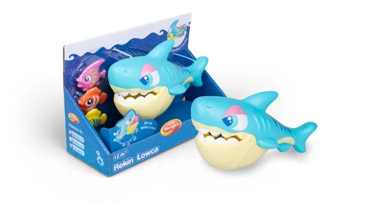 Dumel, Rekin łowca, zabawka kąpielowa
