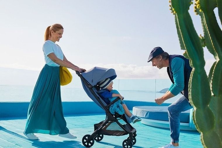 Easywalker, Jackey, kompaktowy wózek spacerowy, Forest Green