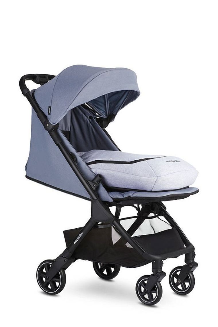 Easywalker, Jackey, kompaktowy wózek spacerowy, Steel Grey