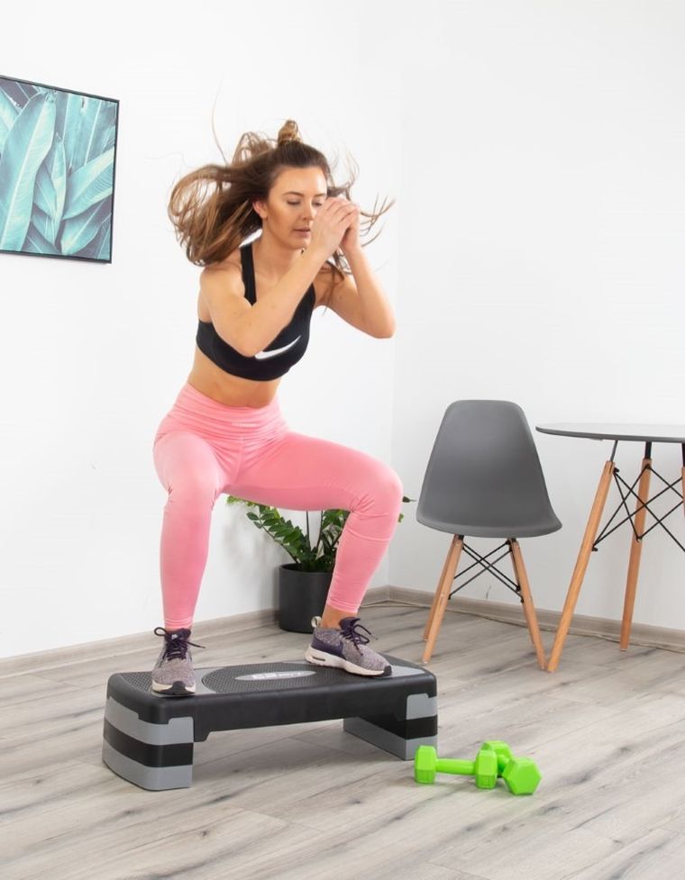 Eb Fit, step do aerobicu, 3-stopniowa regulacja, 78-29 cm