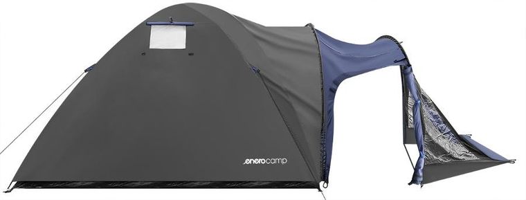 Enero Camp, Cool, namiot 4-osobowy, czarno-niebieski