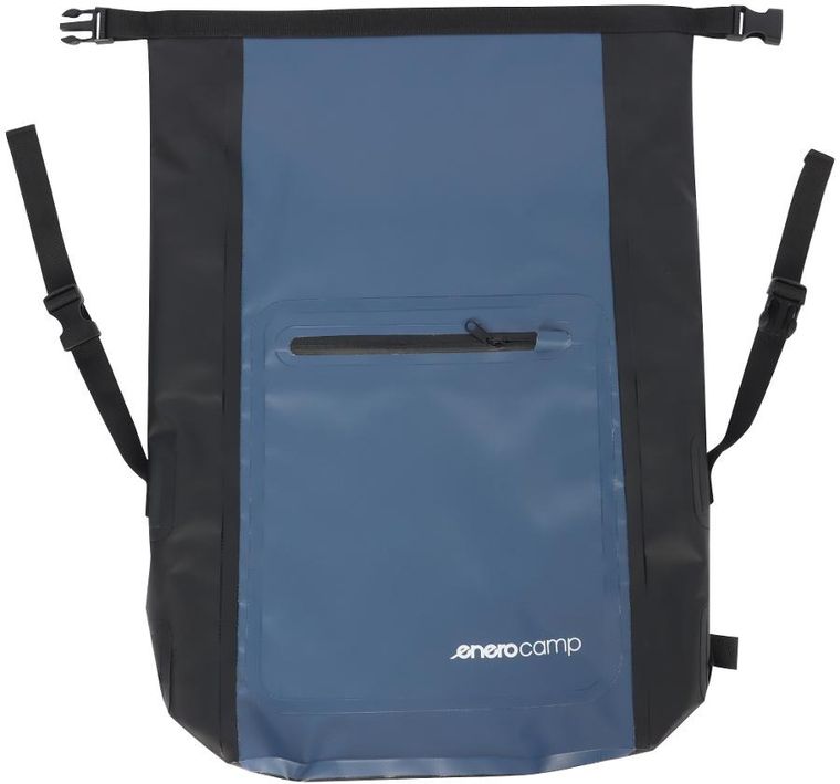 Enero Camp, wodoszczelny plecak turystyczny, granatowy, 25l