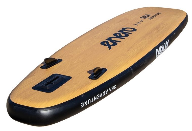 Enero, deska SUP dmuchana, neptun wooden set, 145 kg, 320-76-15 cm