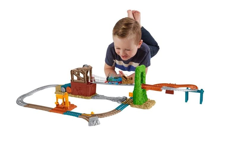 Fisher-Price, Tomek i Przyjaciele, Ucieczka ze złomowiska, zestaw z lokomotywką