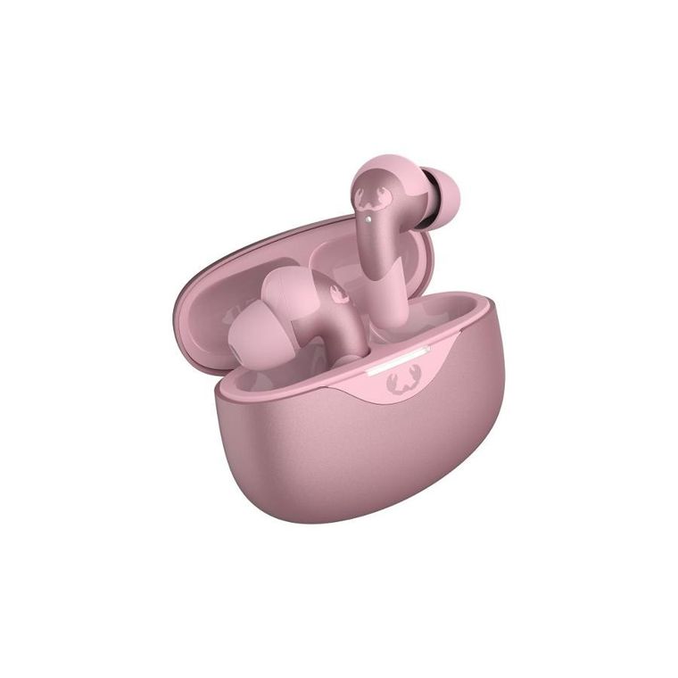 Fresh 'n Rebel, słuchawki bezprzewodowe, Twins ace, dokanałowe, pastel pink