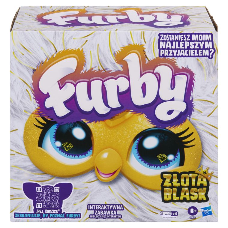 Furby, Złota Blask, pluszowa zabawka elektroniczna
