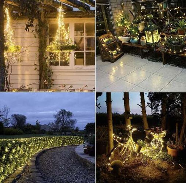 Gardlov, girlanda solarna, 15 m, IP44, 24007