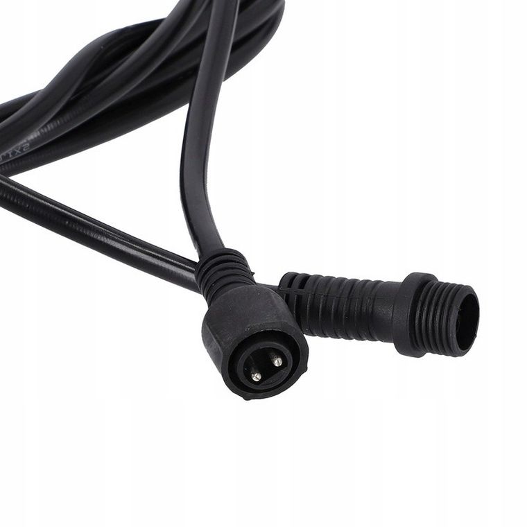 Girlanda ogrodowa świetlna, 20m, 20 żarówek LED, sieciowa, wodoszczelna