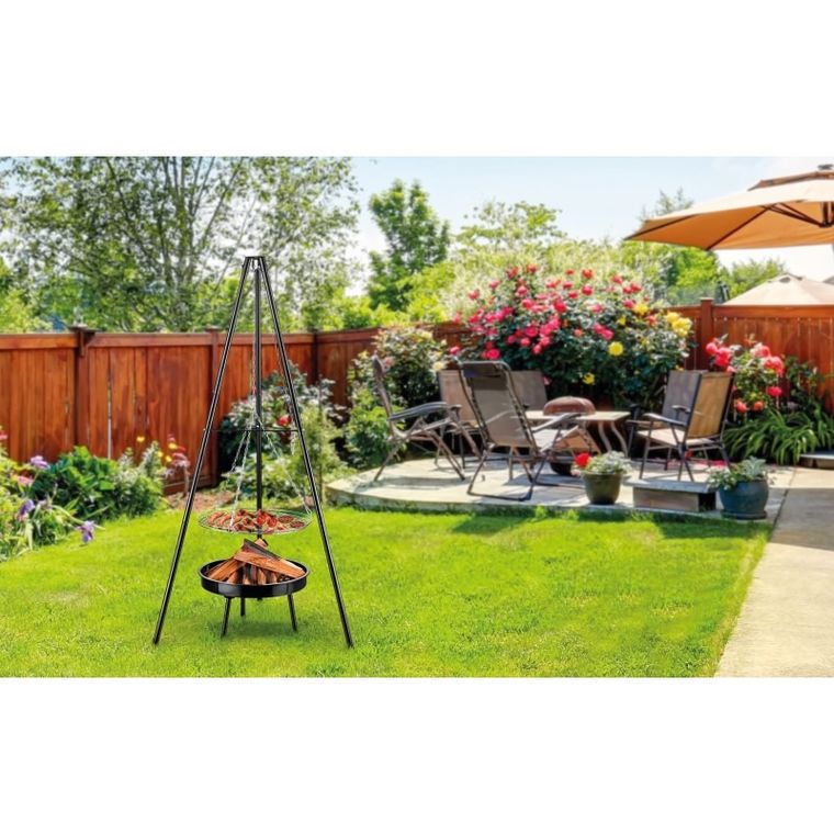 Gregman, Roast 30, palenisko ogrodowe, z grillem, 2w1