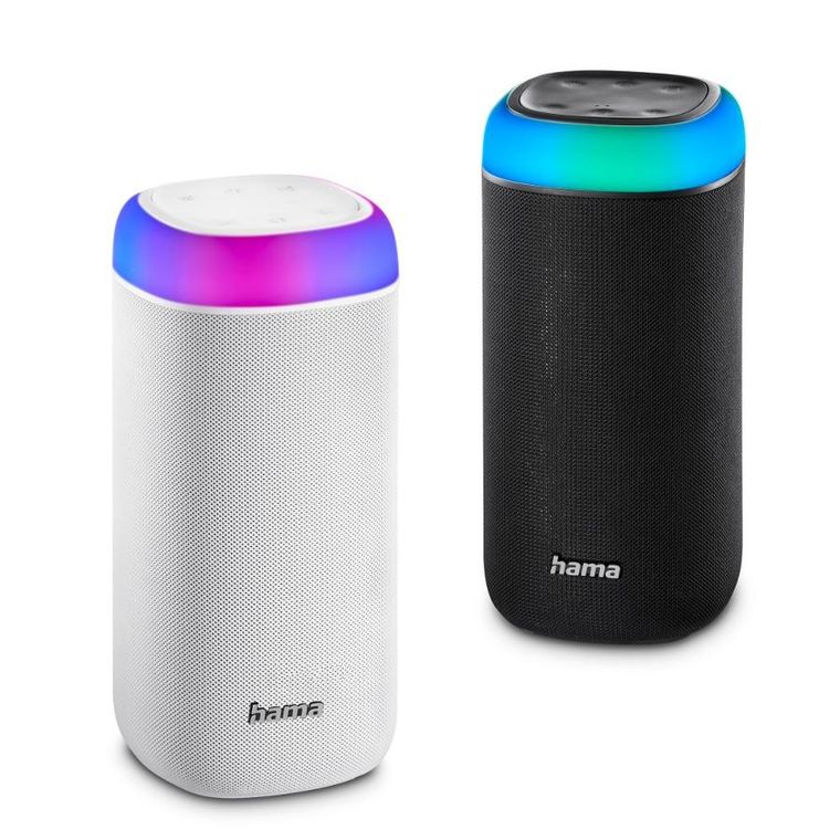 Hama, głośnik mobilny bluetooth, shine 20, czarny