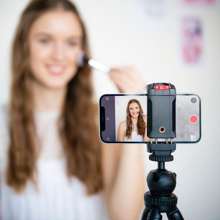 Hama, uchwyt na smartfona / tablet pro, 2w1, 1/4”