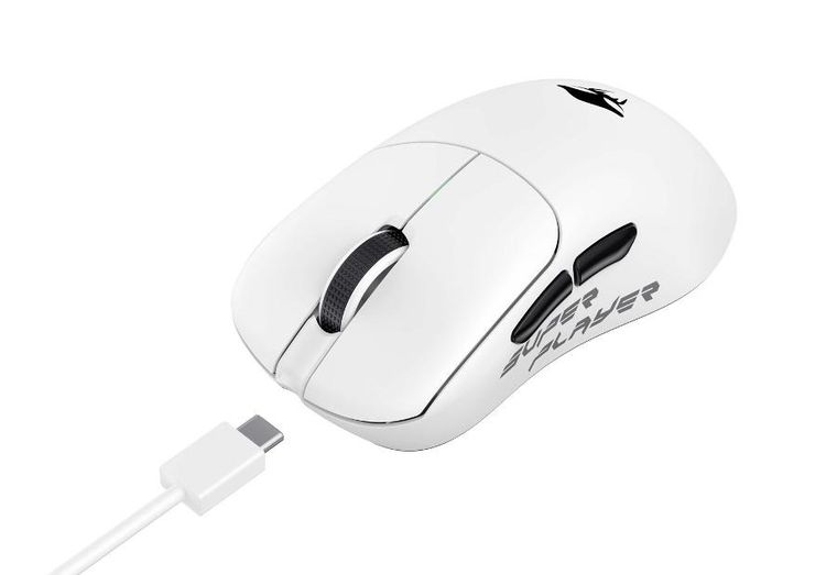 Havit, Havit StarBlaze-1, mysz gamingowa, bezprzewodowa, biało-czarny