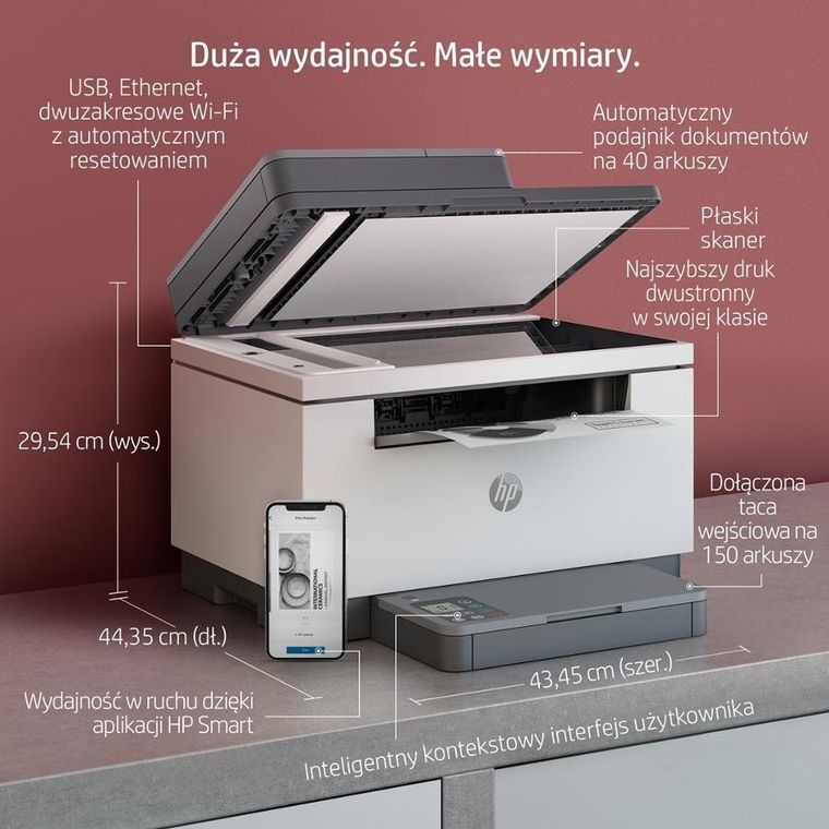 HP, Urządzenie Wielofunkcyjne Laserjet M234sdw