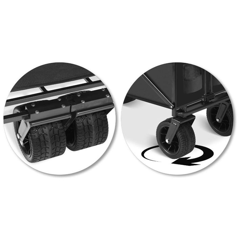 Humberg, wózek transportowy, składany, 100l