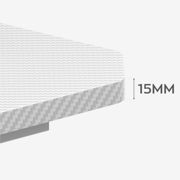 Huzaro, Hero 7.3 White, biurko gamingowe z regulacją wysokości