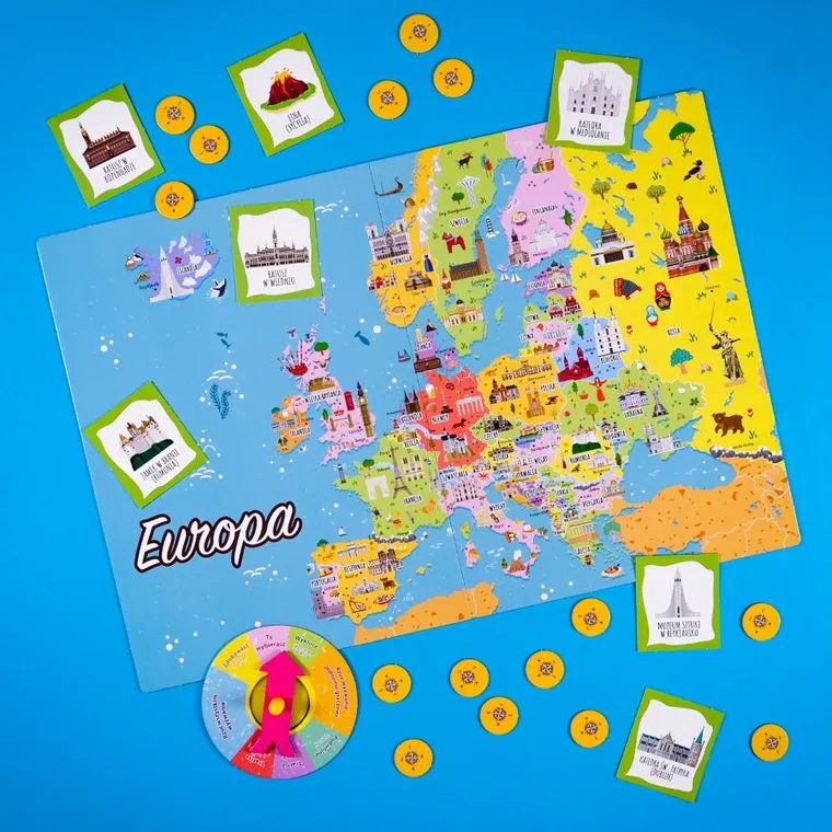 I'm a Genius, Poszukaj i znajdź: Polska i Europa, gra edukacyjna
