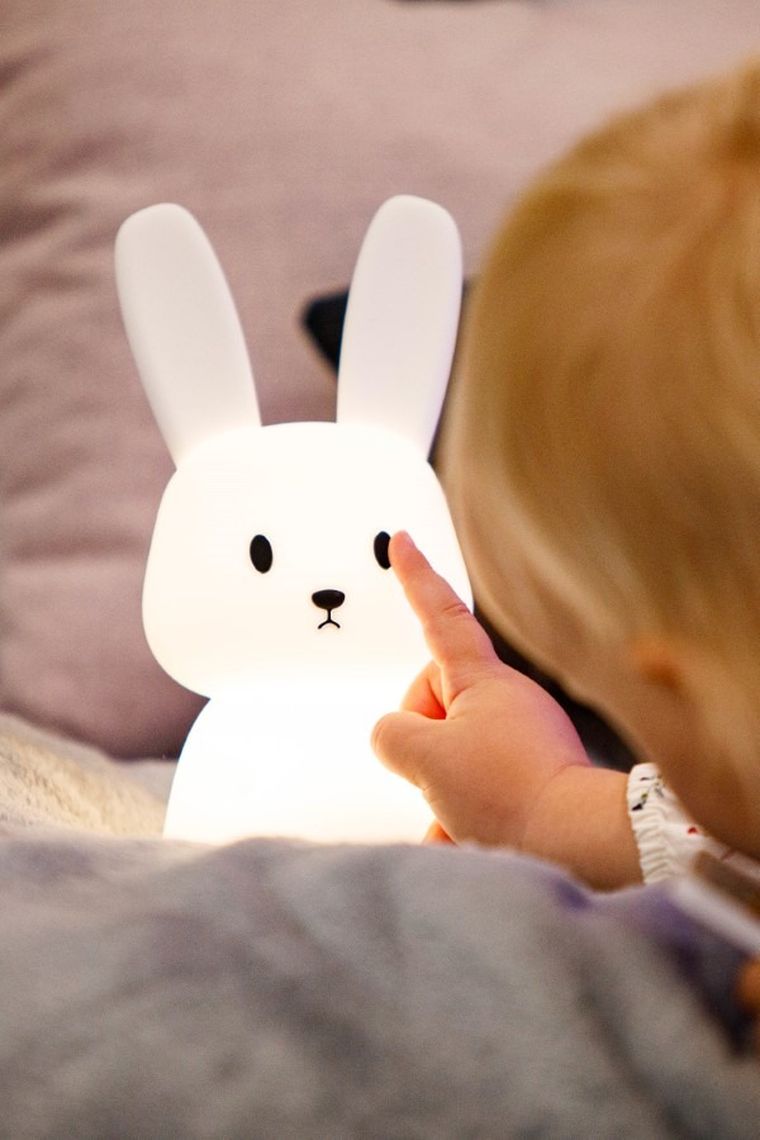 InnoGIO, GIObunny, silikonowa lampka nocna, maxi