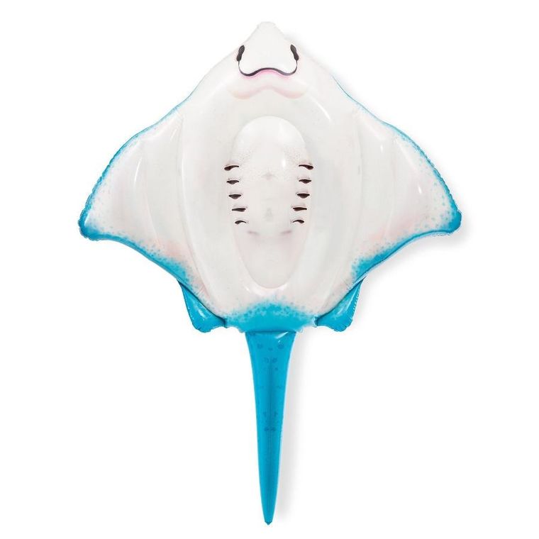 INTEX, dmuchany materac, płaszczka, 185-145 cm