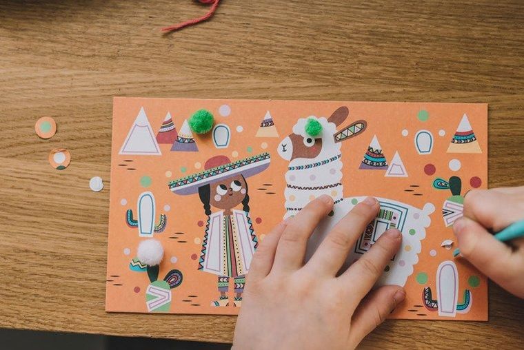 Janod, lamy, pompony