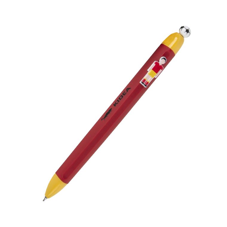 Kidea, długopis automatyczny, gra w piłkę, niebieski tusz, 0.7 mm, 1 szt.