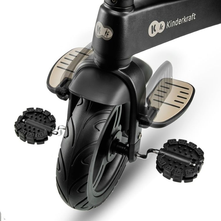 Kinderkraft, EasyTwist, rowerek trójkołowy, Beige