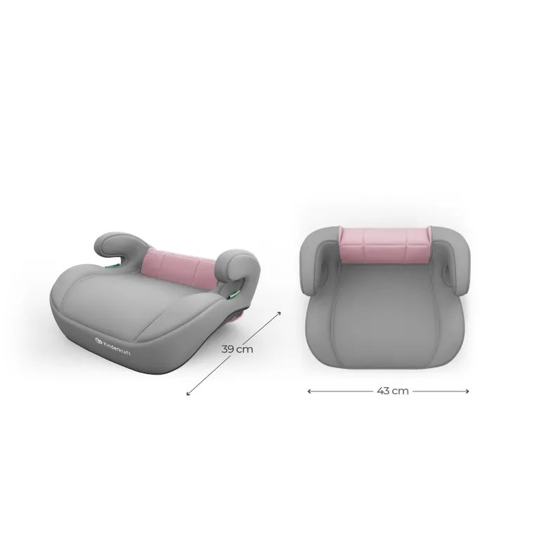 Kinderkraft, I-Spark 2 Plus, i-Size, fotelik samochodowy, pink, 100-150 cm