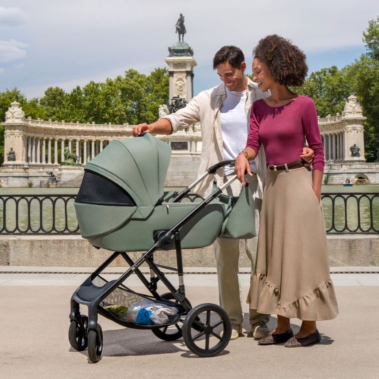 Kinderkraft, Prime 3, wózek wielofunkcyjny, 3w1, venezian black