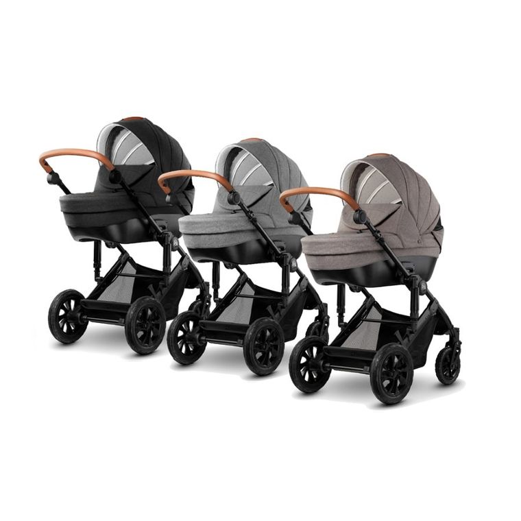 Kinderkraft, Prime, wózek wielofunkcyjny 2w1, Beige