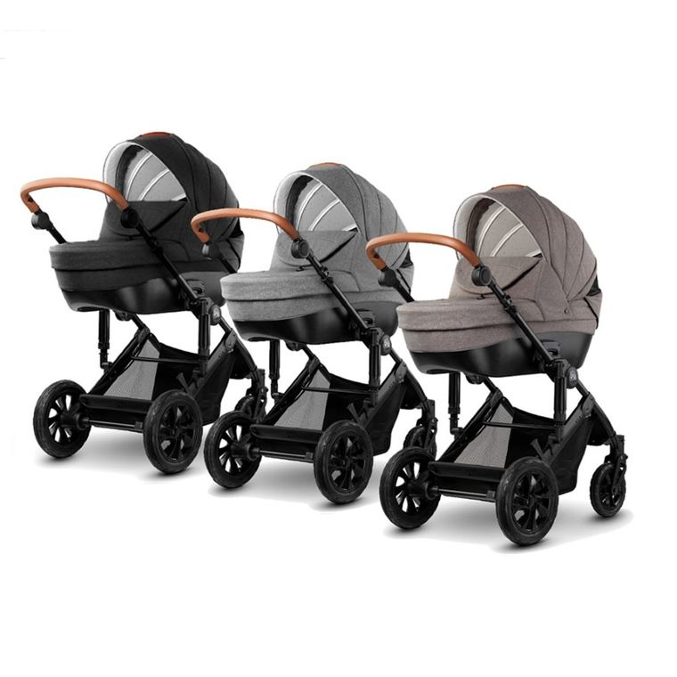 Kinderkraft, Prime, wózek wielofunkcyjny 3w1, Beige