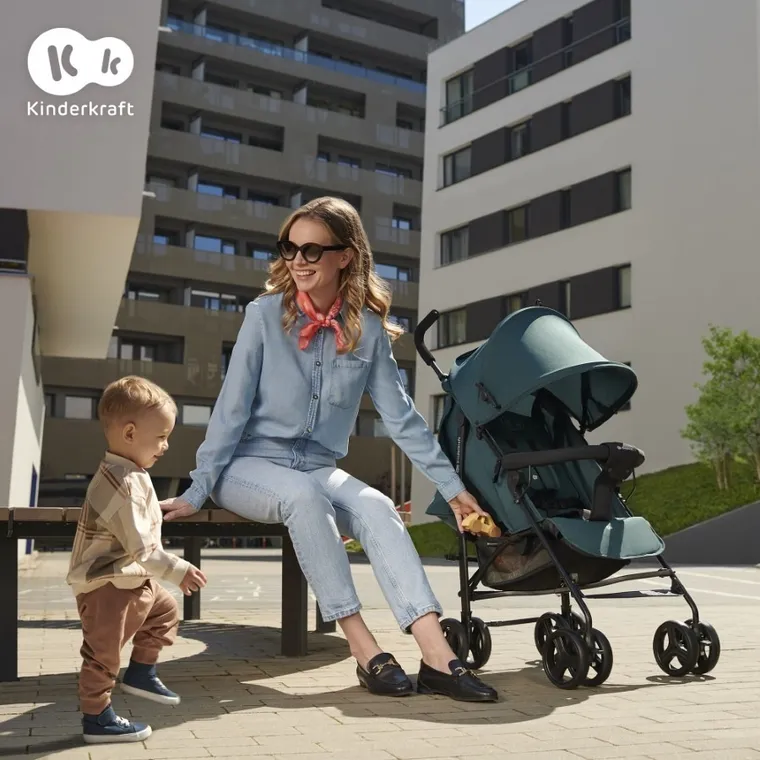 Kinderkraft, Tik, wózek spacerowy, stone beige