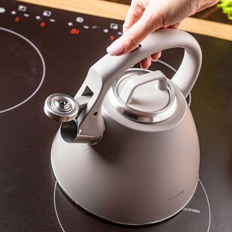 Klausberg, czajnik stalowy z gwizdkiem, 2,5l, kb-7953