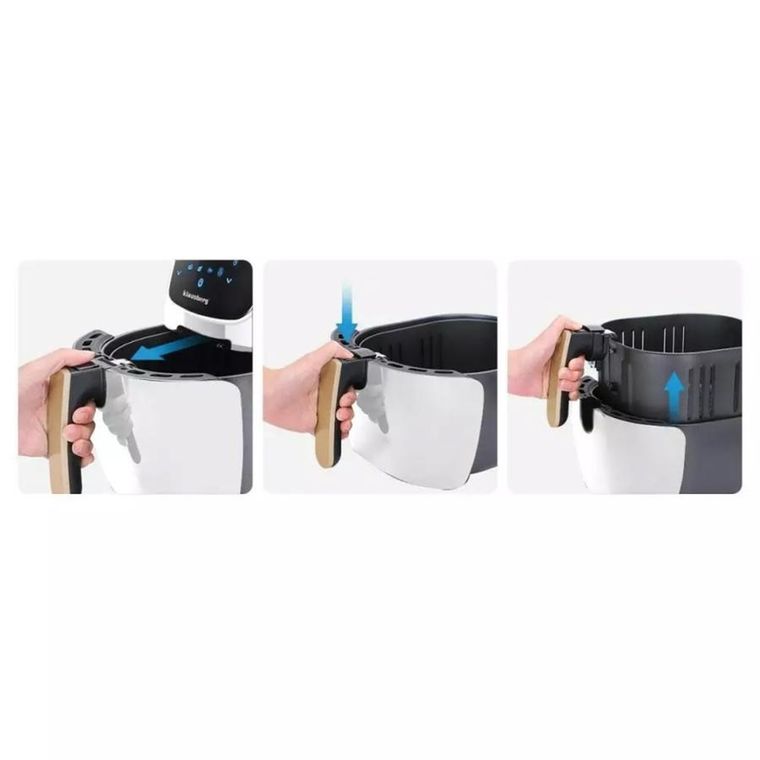 Klausberg, frytkownica beztłuszczowa, air fryer, 7,7l, KB-7709